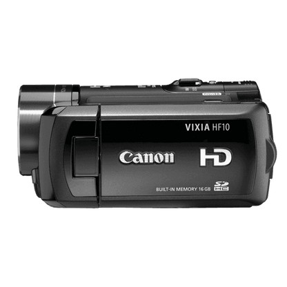 Canon VIXIA HF10 Flash Memory High Definition Camcorder with 16 GB Internal Flash Memory and 12x Optical Image Stabilized Zoom
