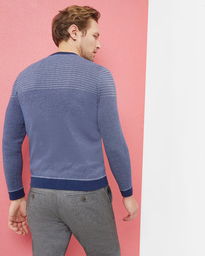 Dynamo Striped Crew Neck Jumper